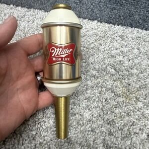 Vintage Miller High Life beer tap handle man cave bar